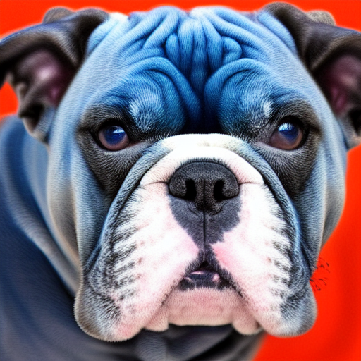 Blue Nose Bulldog Healthy and Happy